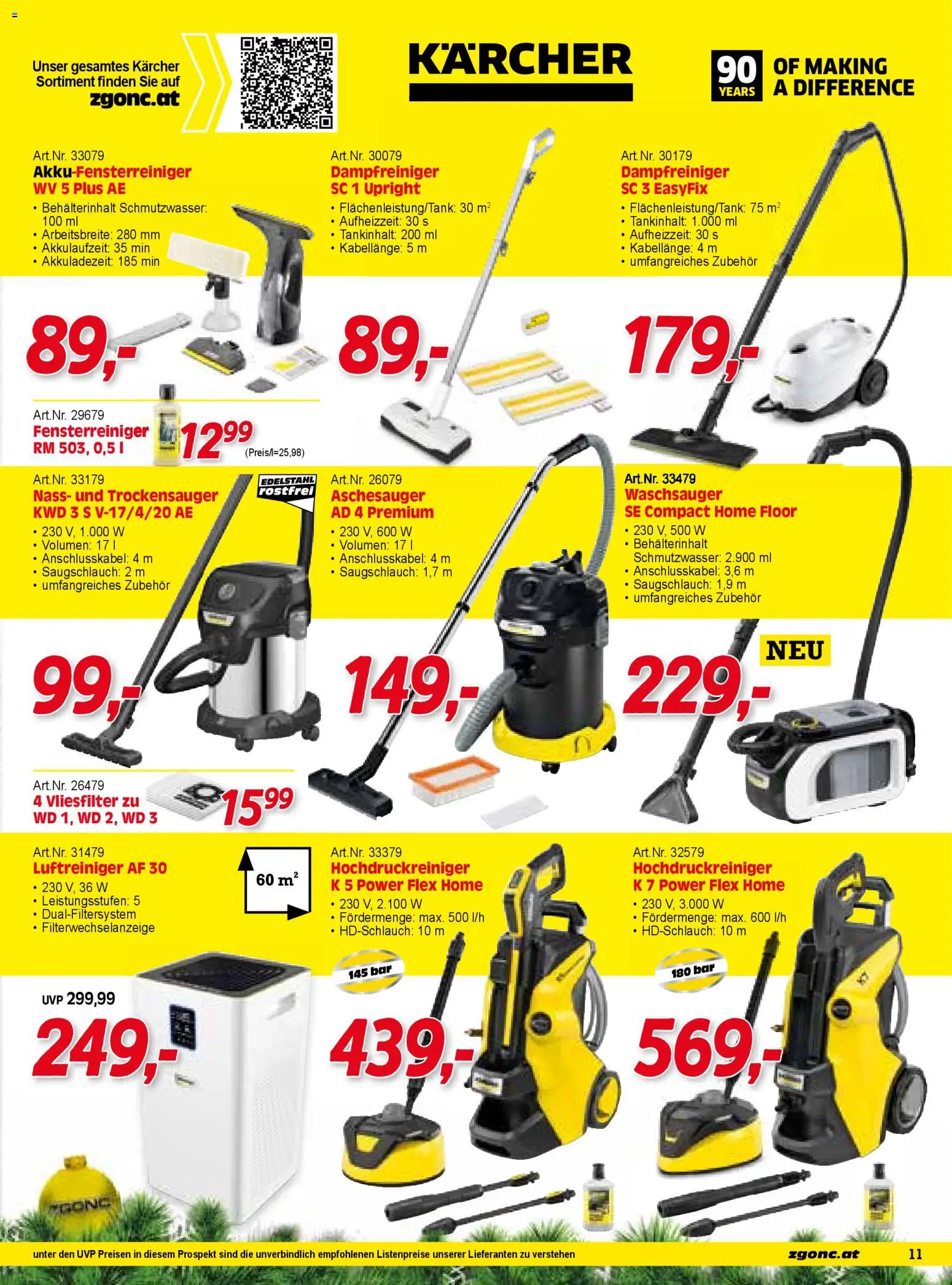 Zgonc - Flugblatt Dezember I 2025 gültig ab 01.12.2025 | Seite: 11 | Produkte: Luftreiniger