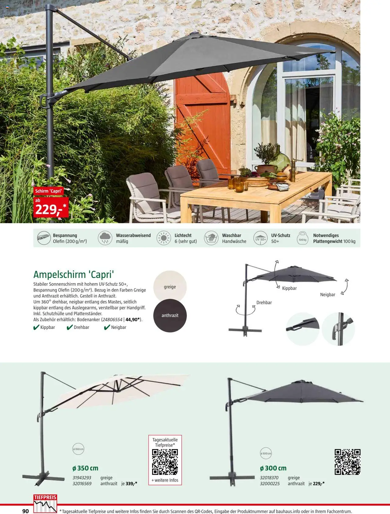 Bauhaus Freizeit im Garten 2025 gültig ab 04.03.2025 | Seite: 90