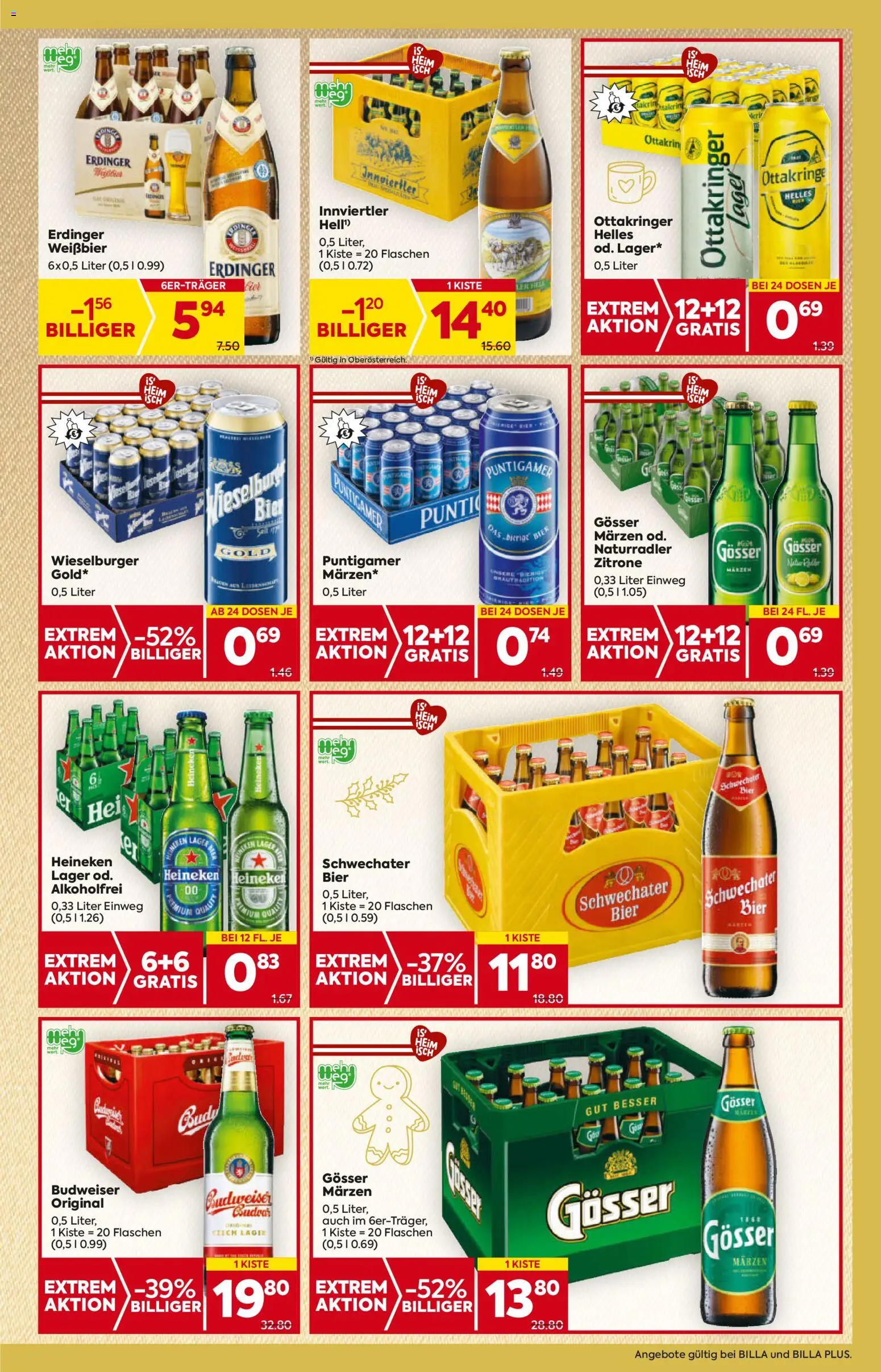 Billa Flugblatt - Oberösterreich gültig ab 27.11.2025 | Seite: 17 | Produkte: Zitrone, Bier