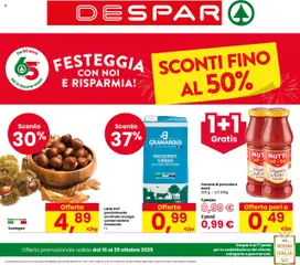 Anteprima del volantino Despar Cinto Caomaggiore catalogo valido a partire dal 16.10.2025