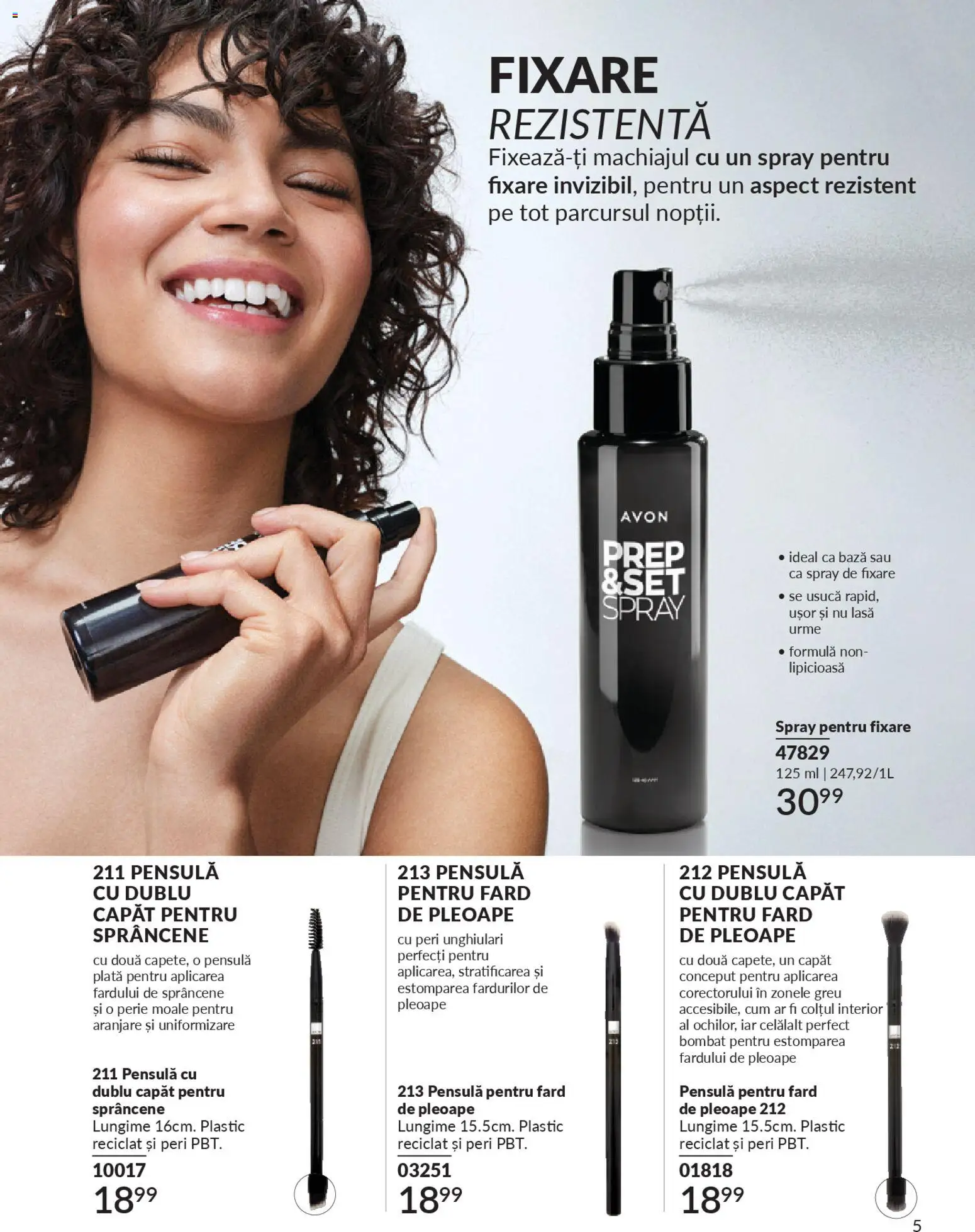 Noul catalog Avon – valabil de la 01.04.2026 | Pagină: 187 | Produse: Perie, Fard de pleoape