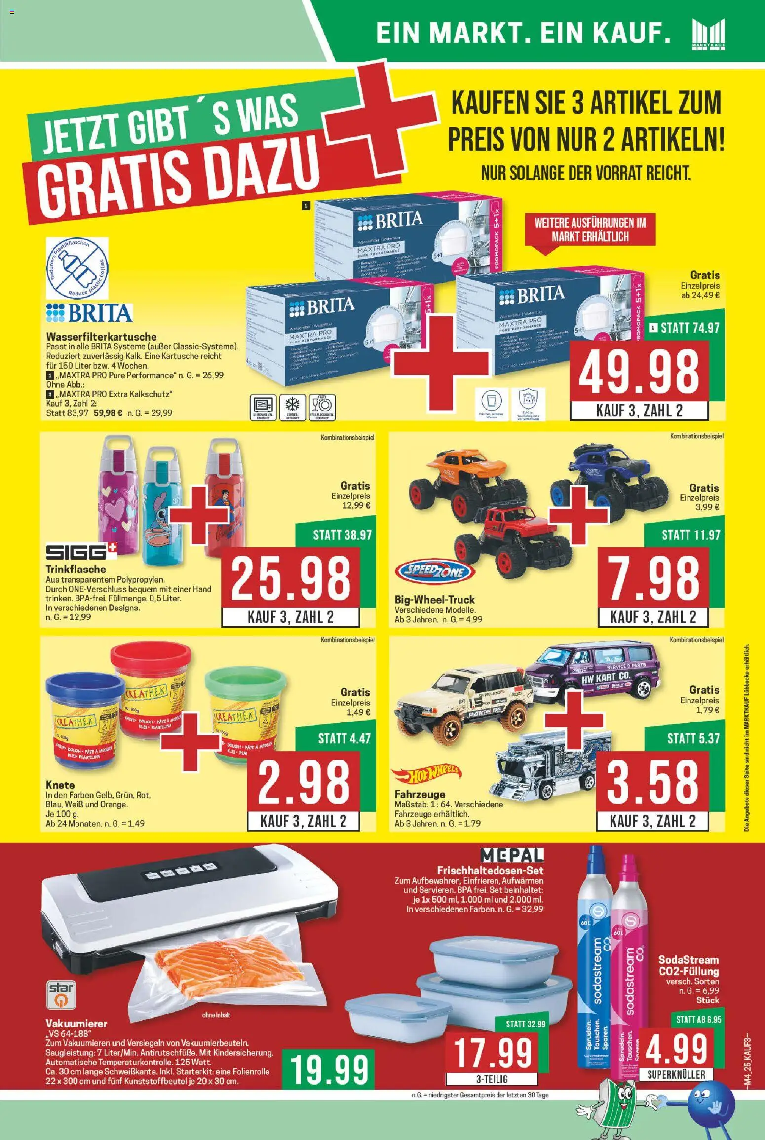 Marktkauf Prospekt 	 – gültig ab 19.01.2026 | Seite: 25 | Produkte: Vakuumierer, Sodastream