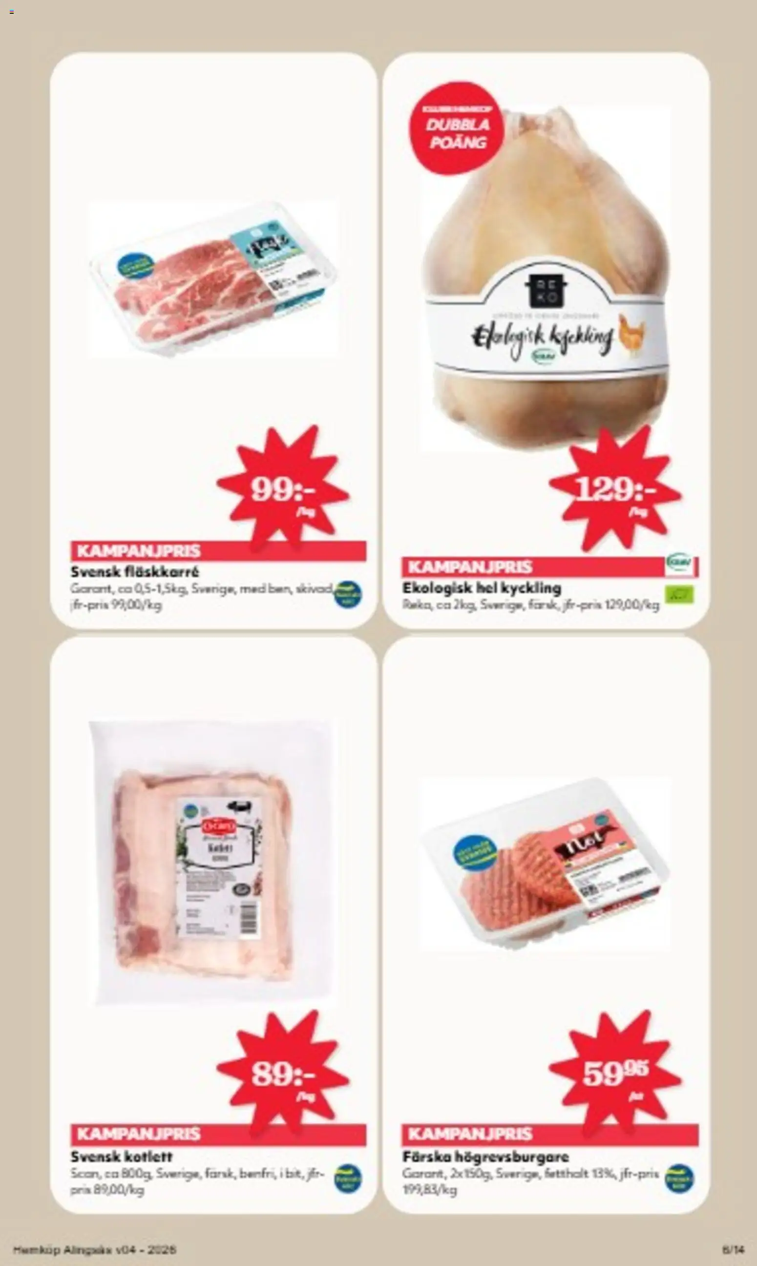 Hemköp reklamblad aktuell från 19.01.2026 | Sida: 6