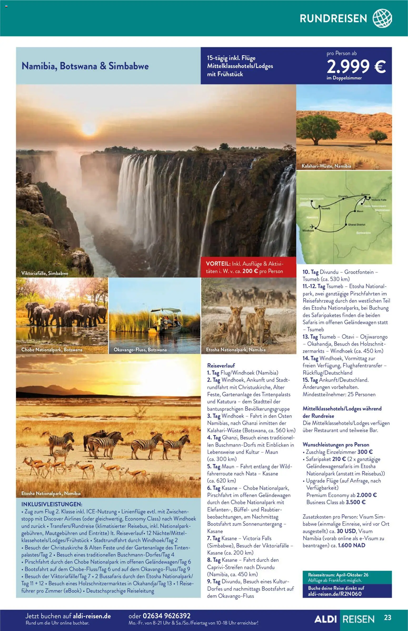Aldi Reisen Prospekt 	 – gültig ab 01.12.2025 | Seite: 23