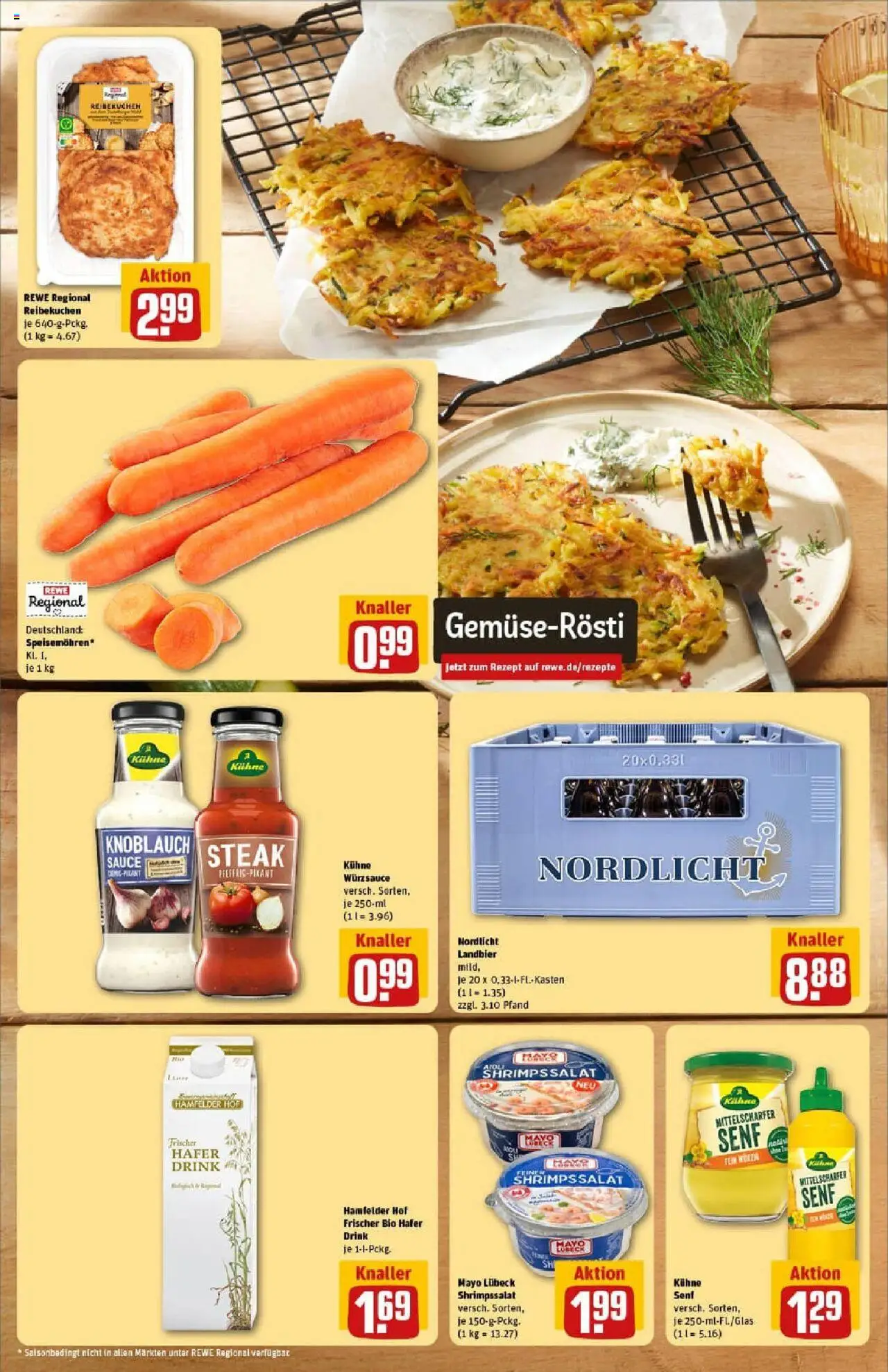 Rewe prospekt Salzgitter	 - gültig ab dem 13.07.2025 | Seite: 4 | Produkte: Knoblauch, Steak