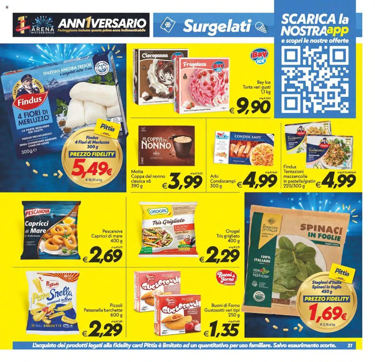 Volantino SuperConveniente del 10.10.2025 | Pagina: 31 | Prodotti: Merluzzo, Torta, Forno, Sugo
