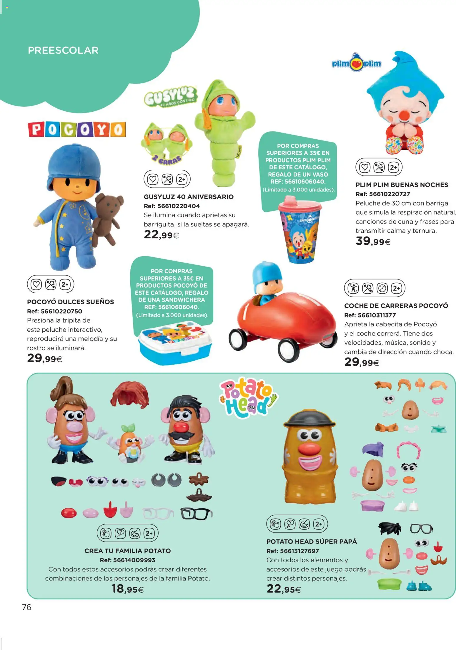 El Corte Inglés ofertas │ válido desde el 27.10.2025 | Página: 76 | Productos: Sandwichera, Cuna