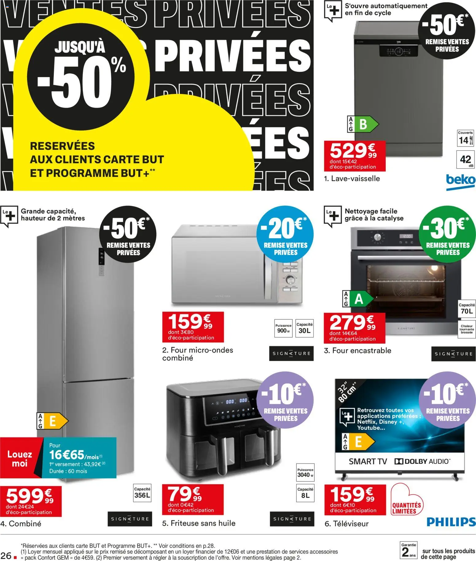 {H1} | Page: 26 | Produits: Friteuse, Friteuse sans huile, Smart TV, Huile