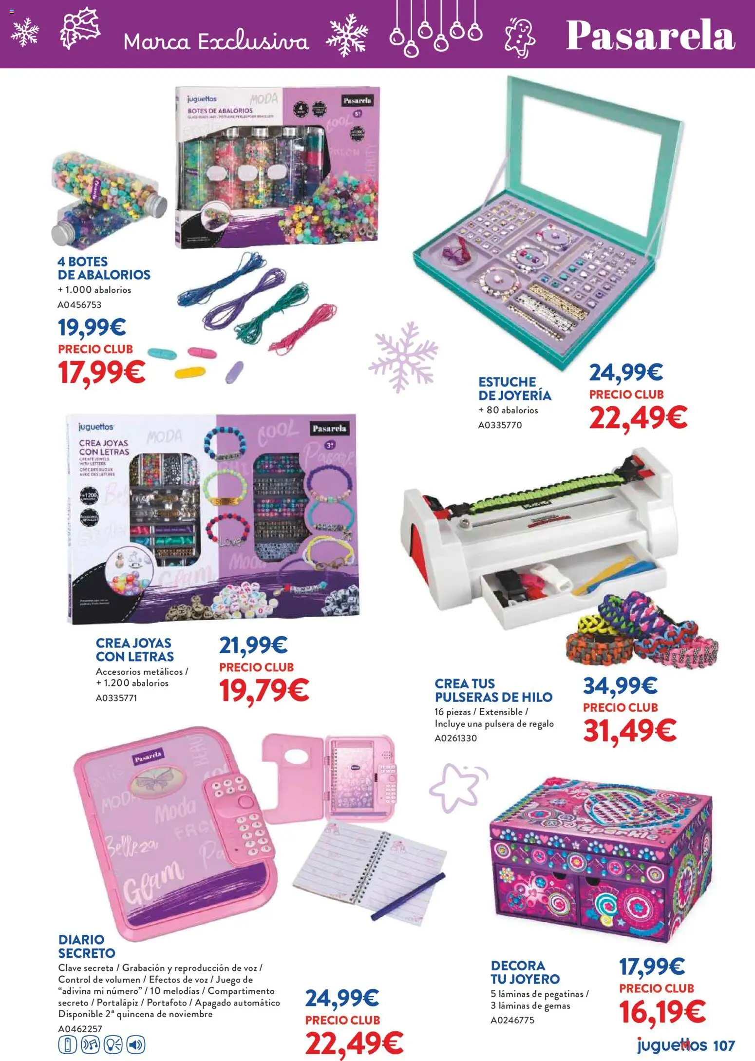 Juguettos catálogo Navidad │ válido desde el 27.10.2025 | Página: 107