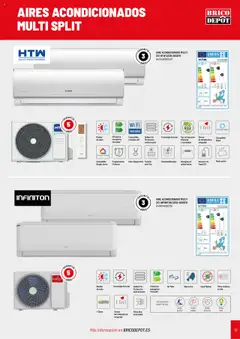 Vista previa Brico Depôt Catálogo Climatización válido desde el 27.06.2025 | Página: 13 | Productos: Aire acondicionado