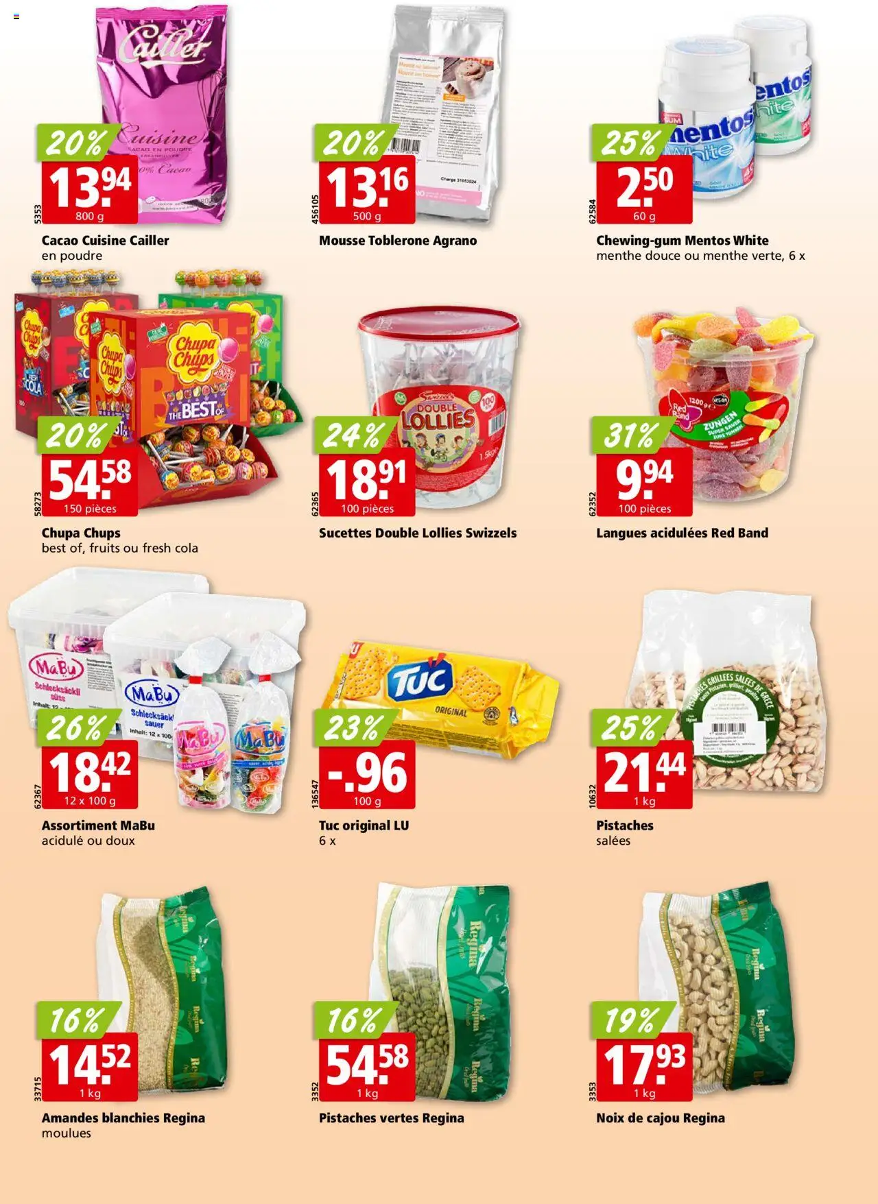 Aligro Aktionen Chavannes, Matran, Genève, Sion – gültig ab 15.09.2025 | Seite: 20 | Produkte: Chips