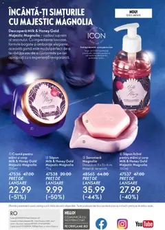 Ofertele Oriflame valabile de la 22.10.2025 | Pagină: 148 | Produse: Body, Cremă, Săpun, Săpun lichid