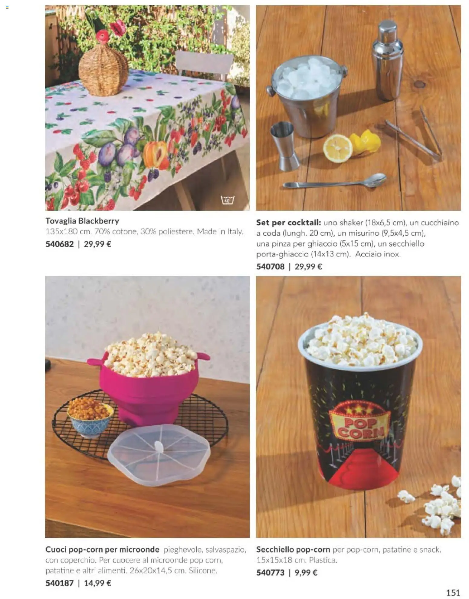 Volantino Avon del 01.03.2026 | Pagina: 151 | Prodotti: Microonde, Patatine, Tovaglia