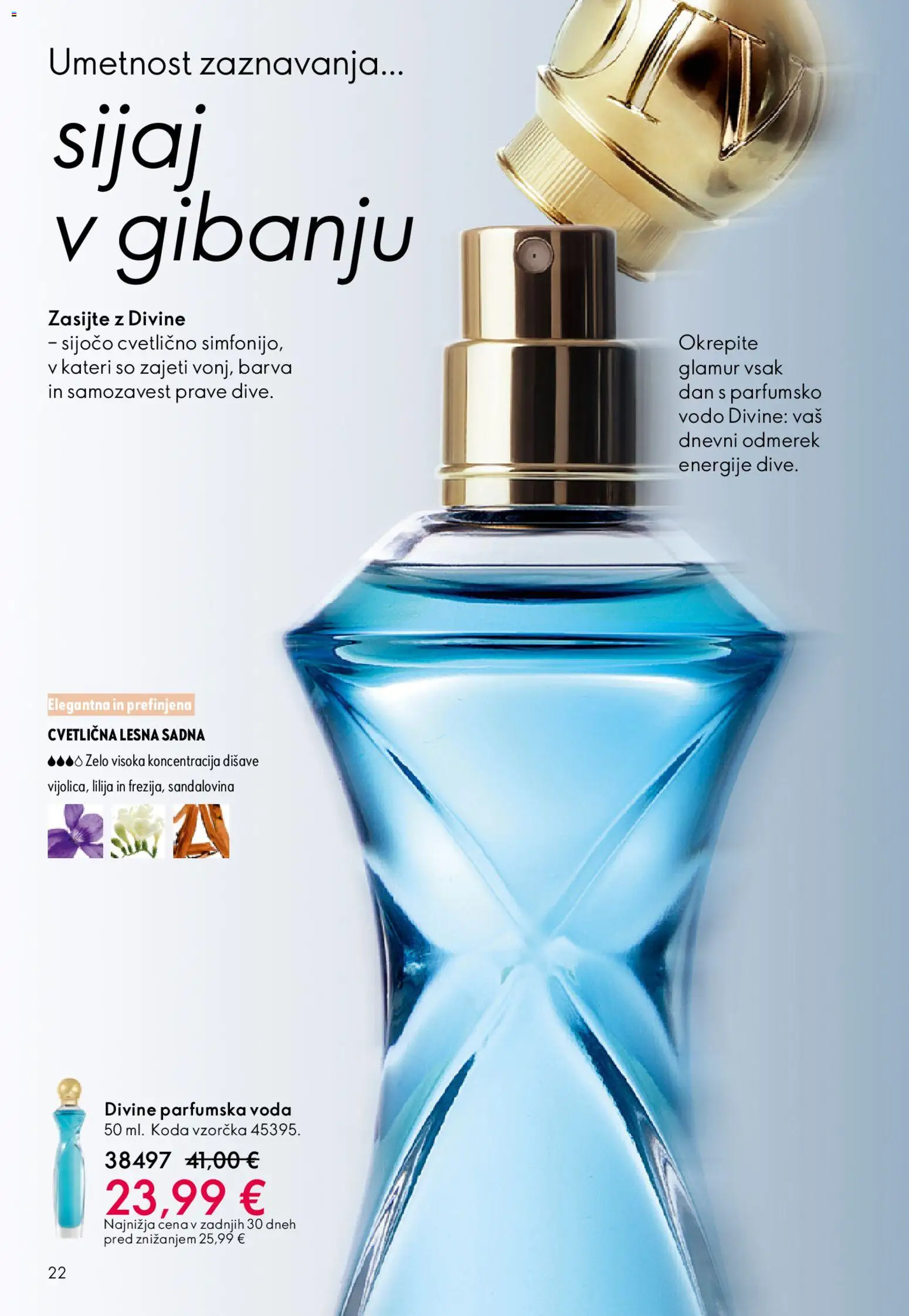 Novi Oriflame katalog ponudbe – veljaven od 22.04.2026 | Stran: 22 | Izdelki: Barva, Voda, Parfumska voda