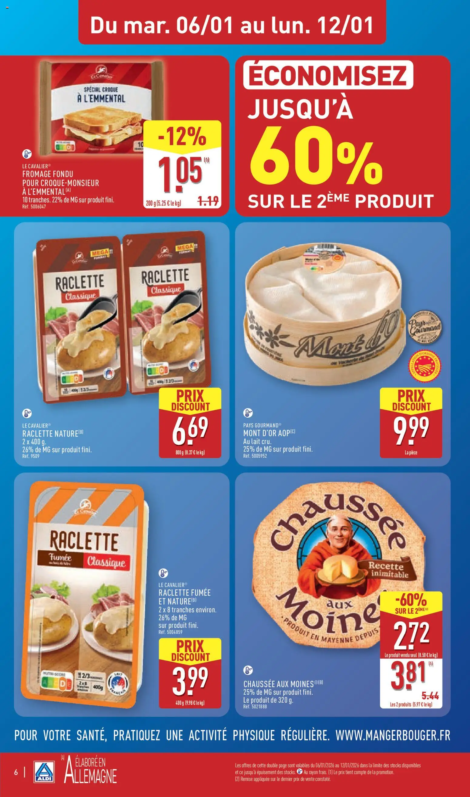 {H1} | Page: 10 | Produits: Raclette, Mont d'or, Lait, Fromage