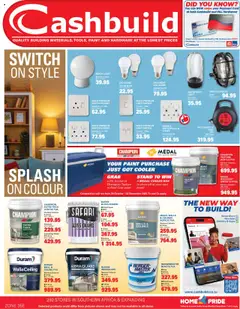 Cashbuild specials catalogue – valid from 20.10.2025