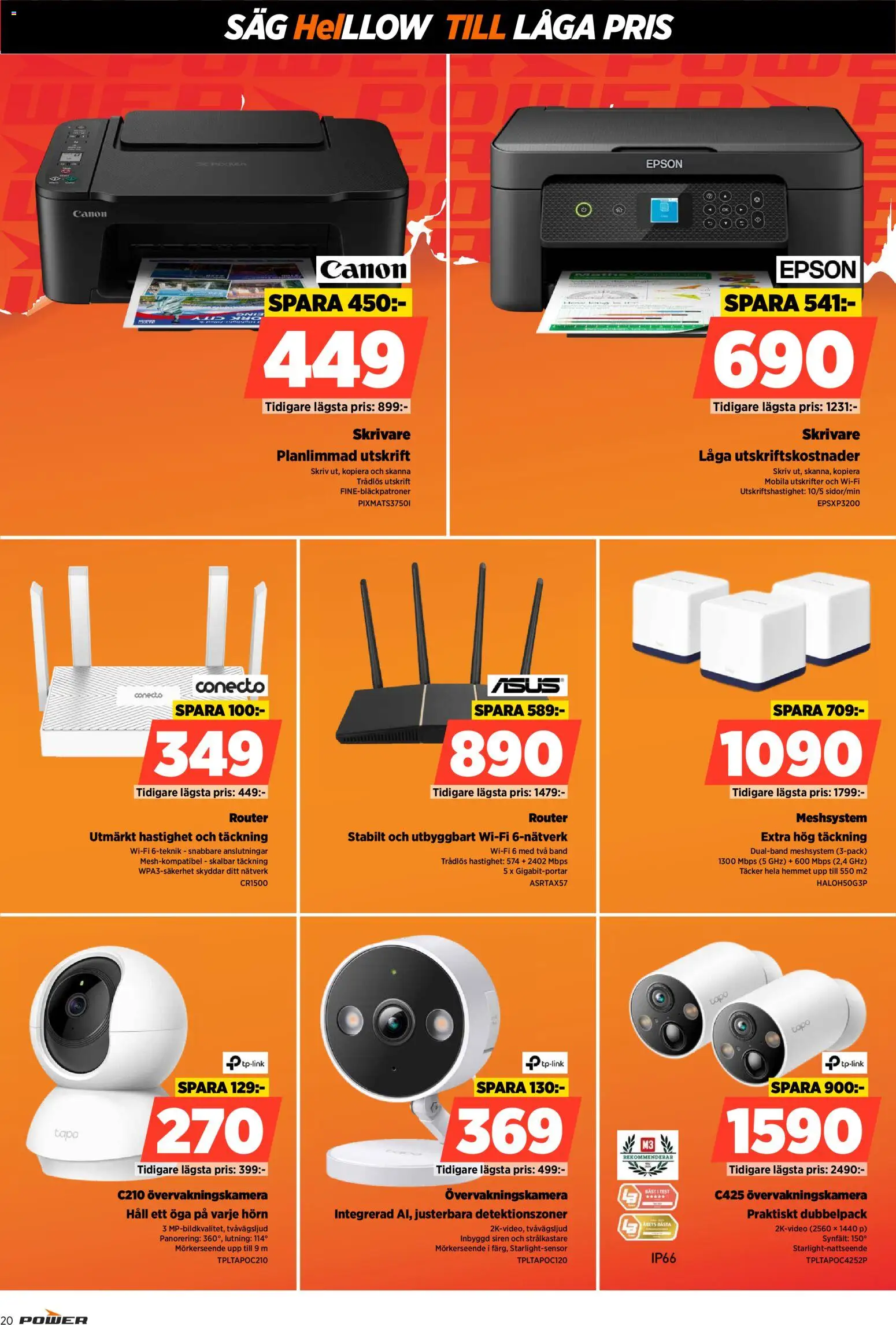 Power reklamblad aktuell från 08.12.2025 | Sida: 20