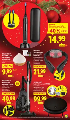 Lidl leták platný od 15.12.2025 | Strana: 3 | Produkty: Masážny prístroj, Difúzer, Sonická zubná kefka, Aroma difúzer