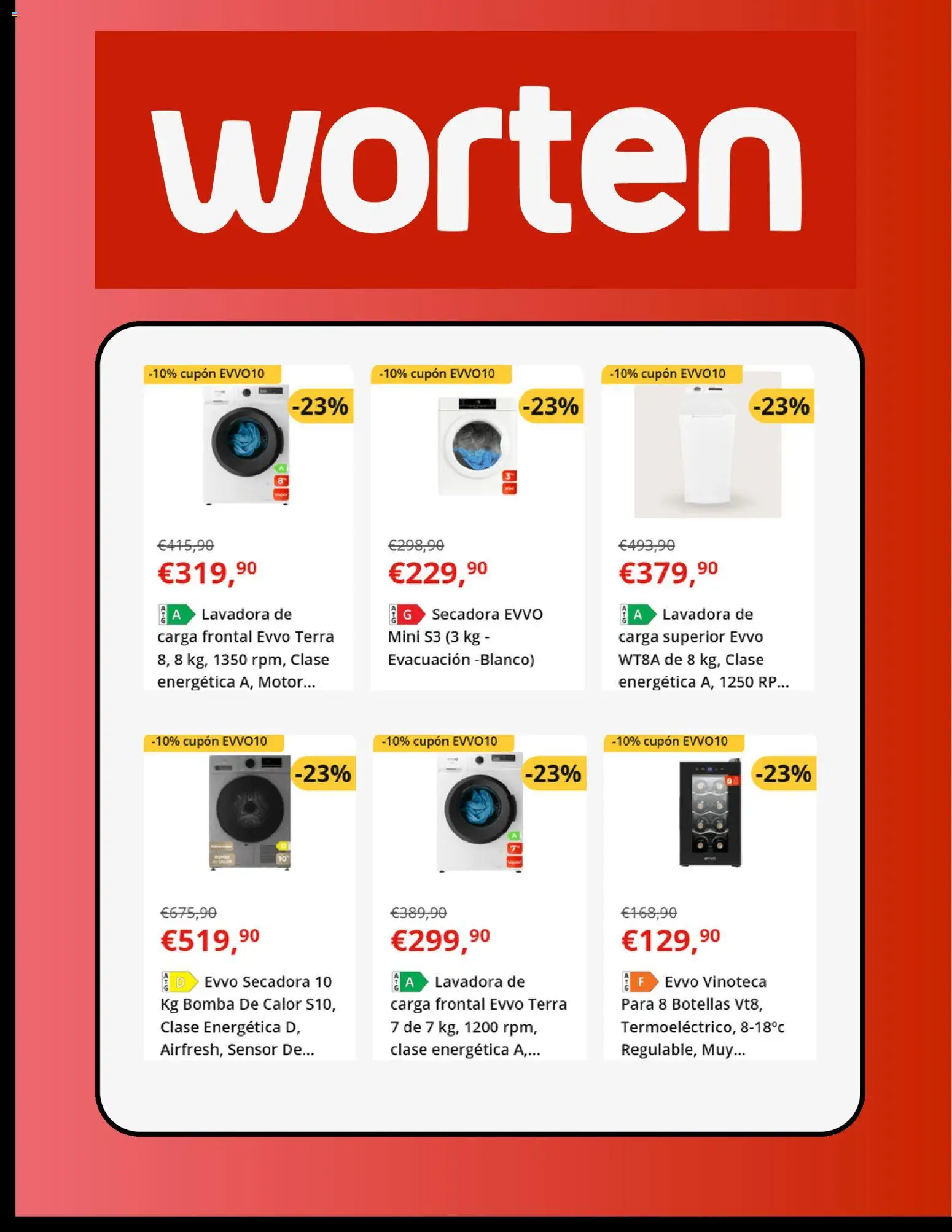 Worten folleto │ válido desde el 14.04.2026 | Página: 2 | Productos: Lavadora, Secadora