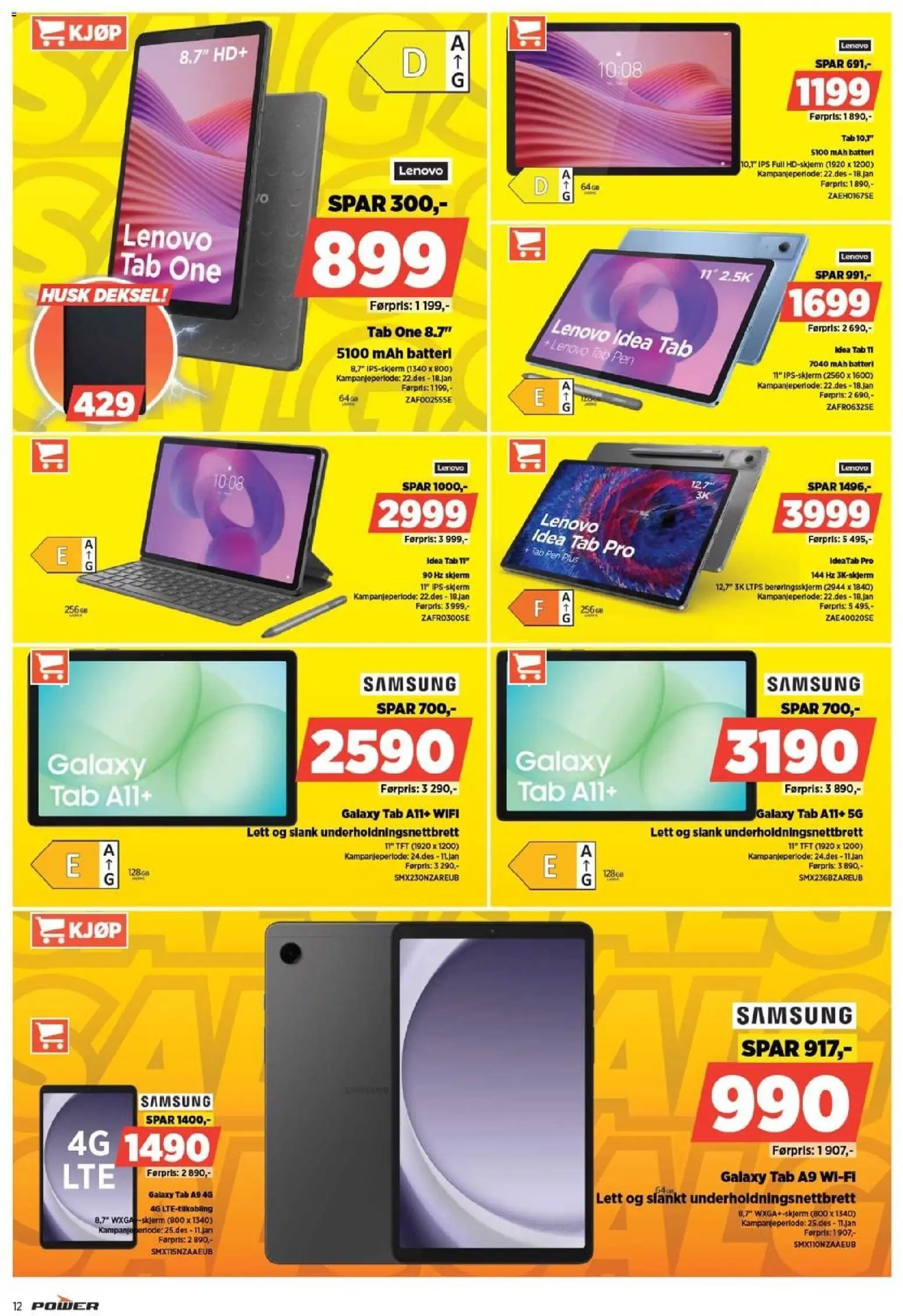 {H1} | Side: 12 | Produkter: Skjerm, Суміш дитяча, Batteri