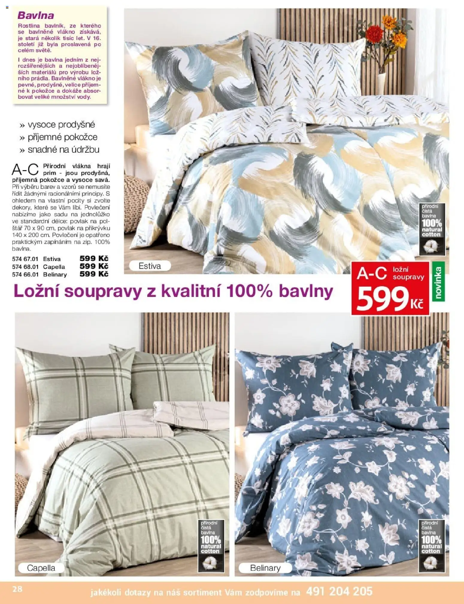 Decodoma katalog Jaro 2026 od 30.03.2026 | Strana: 28 | Produkty: Povlečení