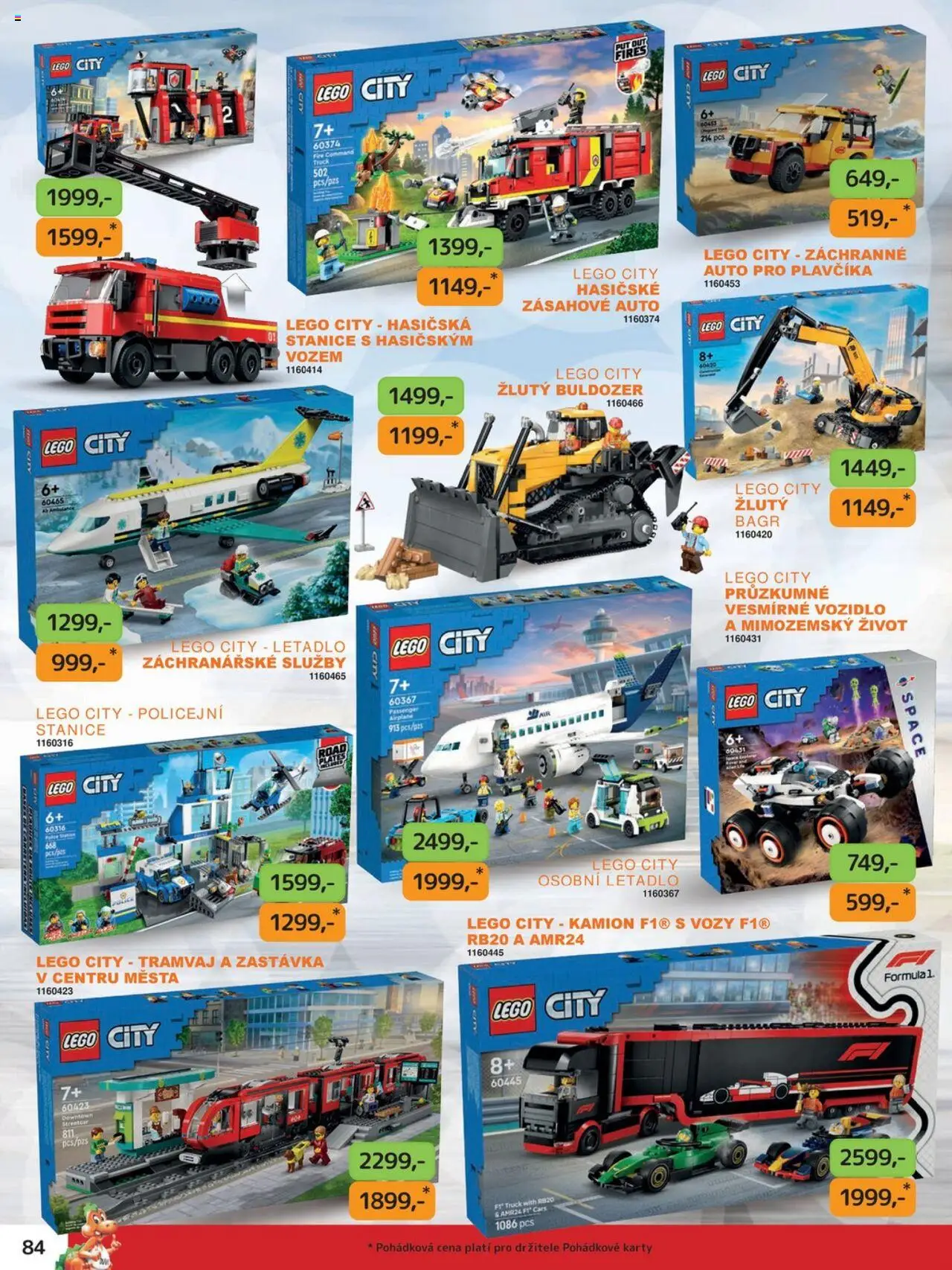 Dráčik leták od 03.10.2025 | Strana: 84 | Produkty: LEGO, Karty