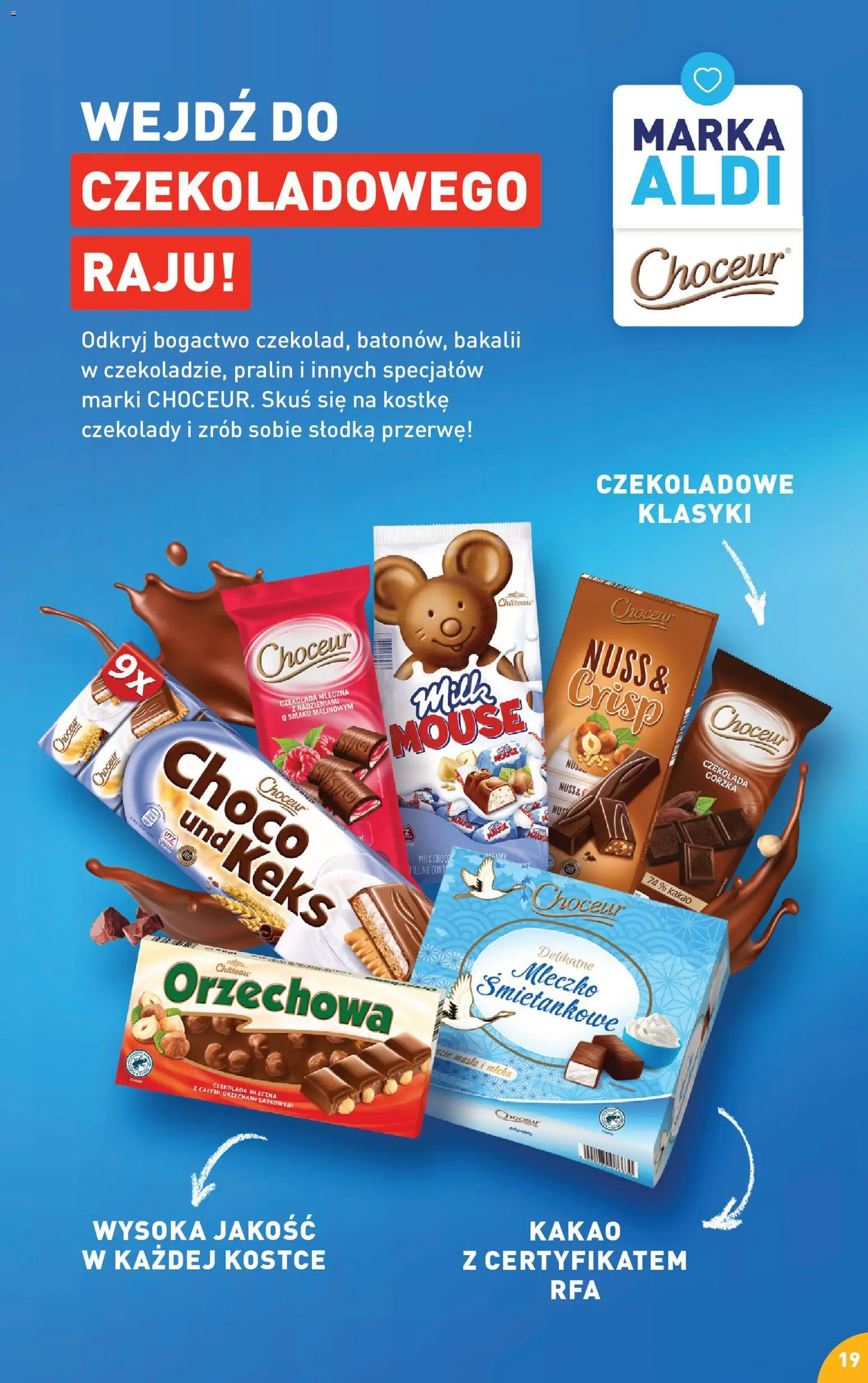 Aldi Polsko leták - Przepisy na pyszne śniadanie od 23.02.2026 | Strana: 19 | Produkty: Kakao
