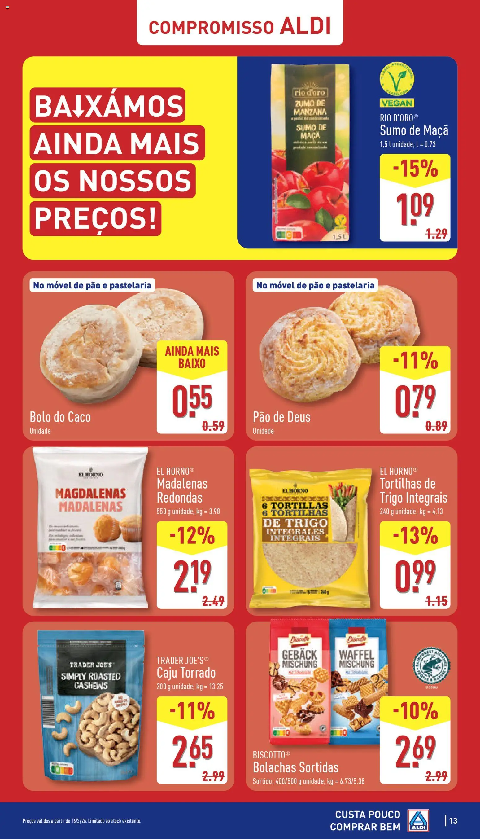 Aldi folheto │ válido de 16.02.2026 | Página: 13