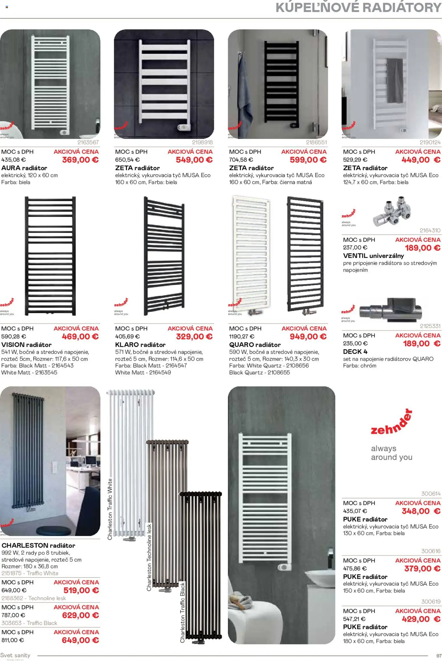 Nové Ingema akcie – leták je platný od 29.10.2025 | Strana: 99 | Produkty: Ventil, Radiátory