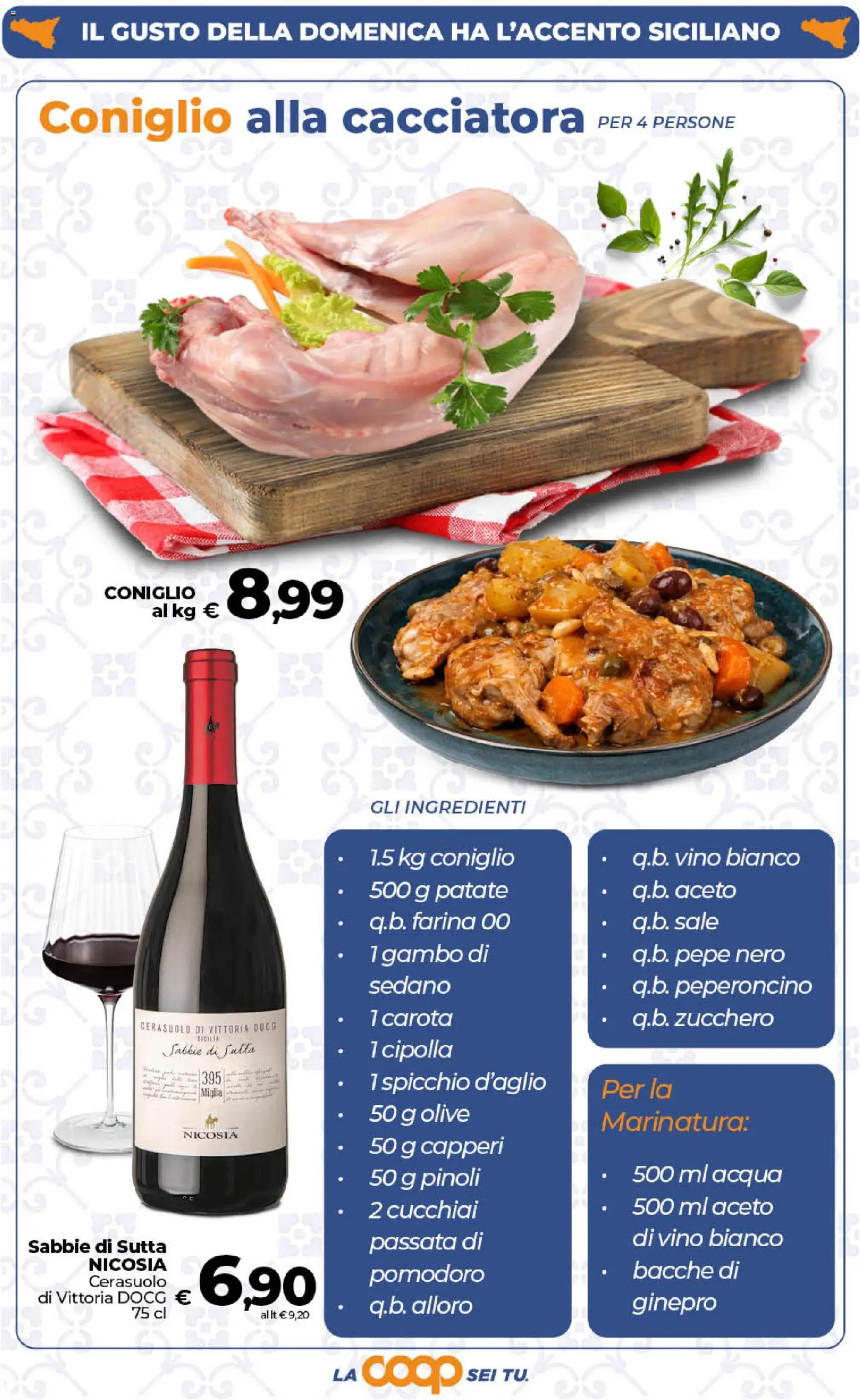 Volantino Ipercoop del 24.02.2026 | Pagina: 11 | Prodotti: Sale, Pomodoro, Vino, Farina