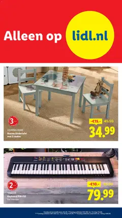 YAMAHA Keyboard PSR-F52, Keyboard PSR-F52 excl. batterijen - Voorbeeld van een folder van Lidl, geldig van 27.10.2025 | Pagina: 7