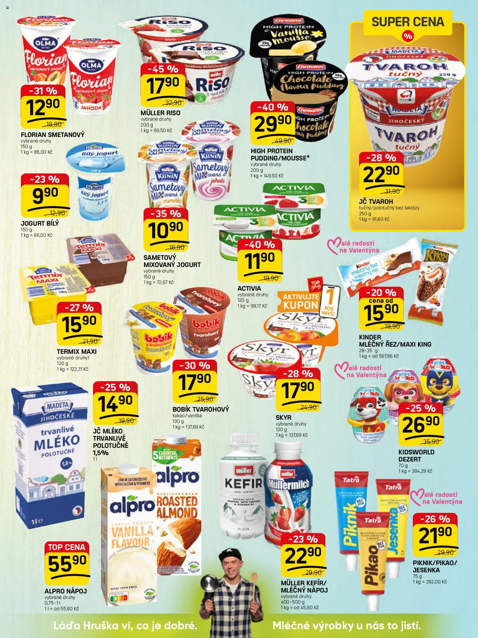 Flop leták - FlopTop od 04.02.2026 | Strana: 5 | Produkty: Kefír, Skyr, Protein, Kinder