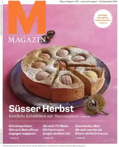 Migros Magazin ab 22.09.2025 gültig