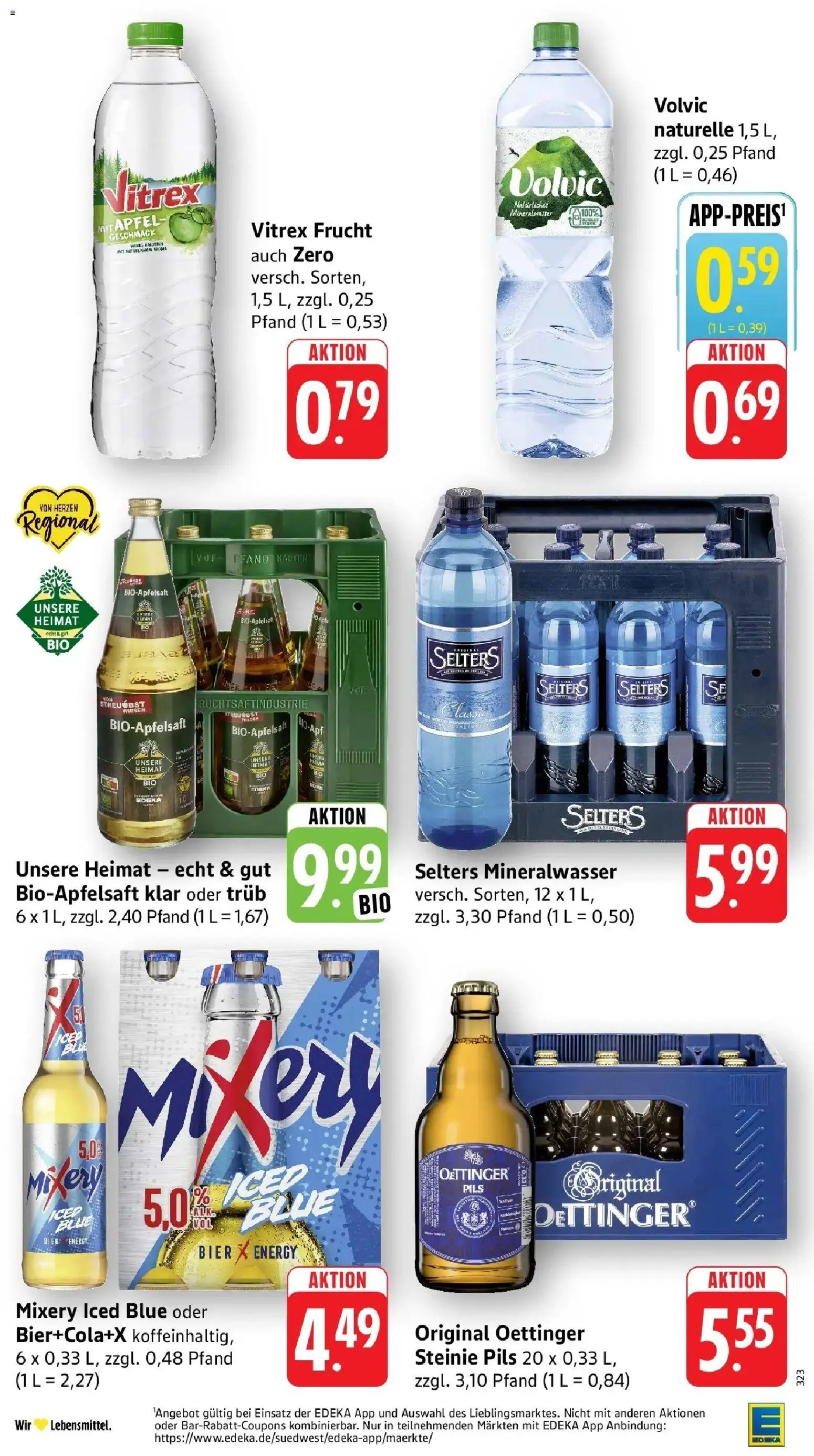 Edeka prospekt Steinfeld	 – gültig ab 02.03.2026 | Seite: 29 | Produkte: Energy, Äpfel, Mineralwasser, Apple