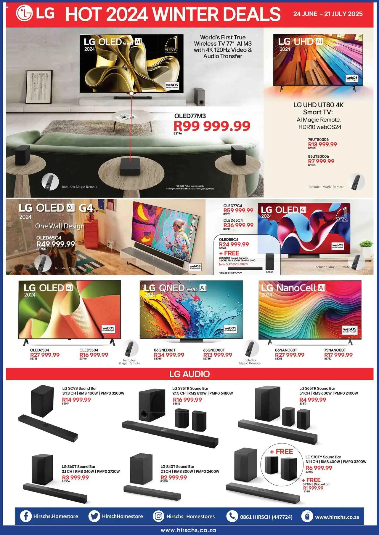 Hirsch's Specials │ valid from 24.06.2025 | Page: 6 | Products: Audio, TV, Remote