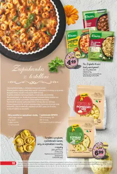 Pogląd oferty "Arhelan gazetka - Smaki Wielkanocy" - ważna od 20.03.2026 | Strona: 10 | Produkty: Tortellini ze szpinakiem, Delikatesy, Szpinak, Ser