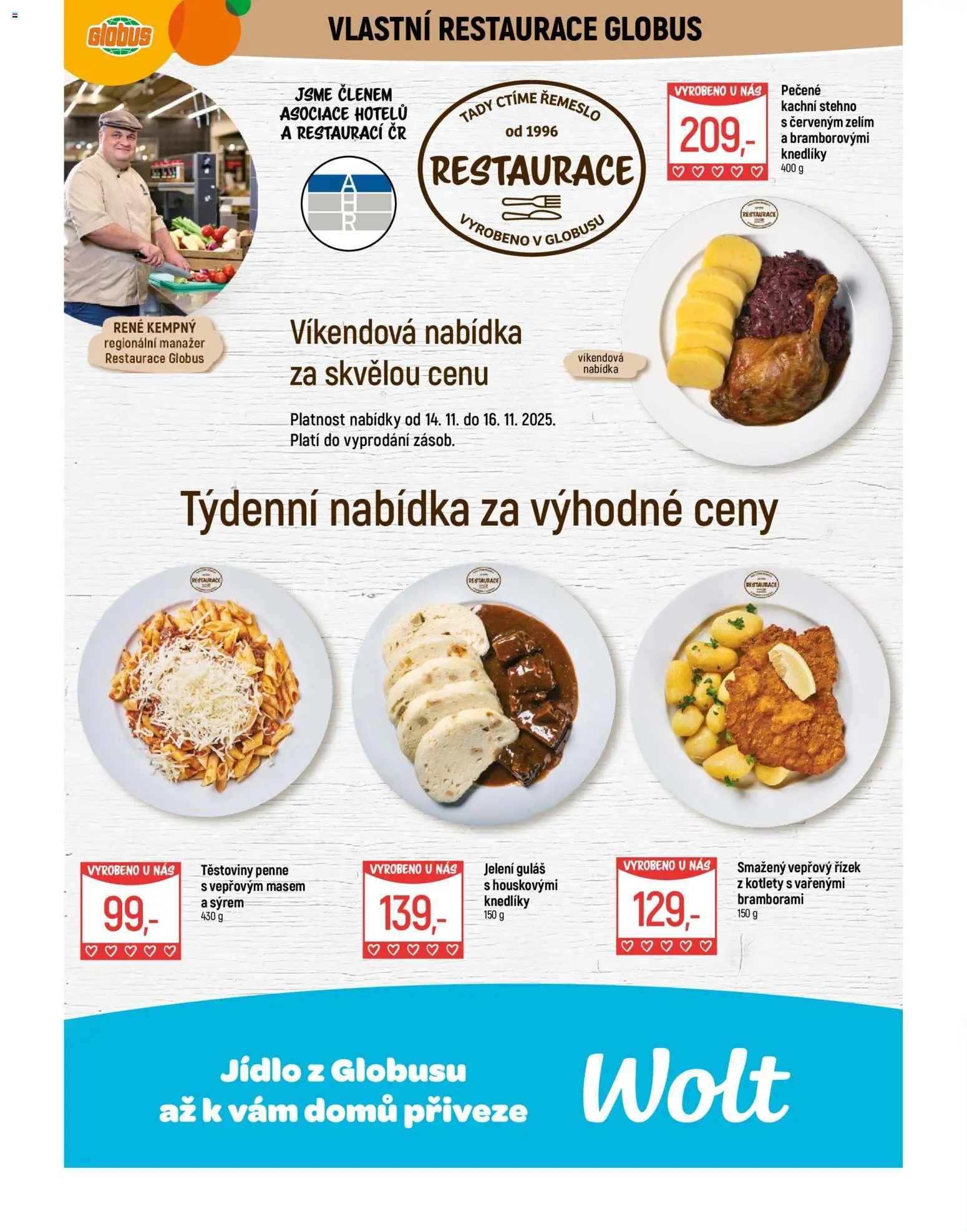 Globus leták - Liberec od 12.11.2025 | Strana: 7 | Produkty: Penne, Globus, Těstoviny, Guláš