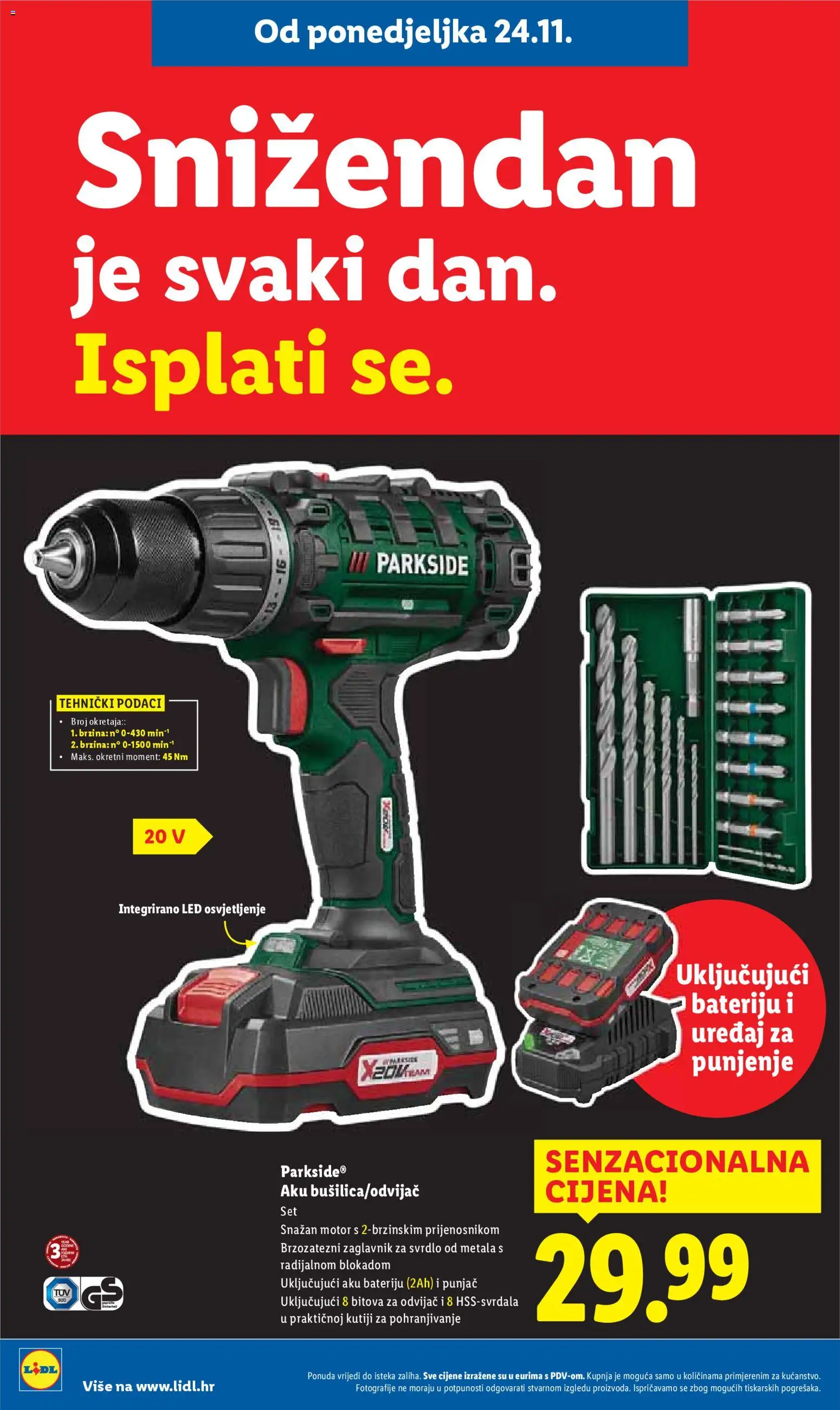 Lidl katalog | vrijedi od 24.11.2025 | Stranica: 2