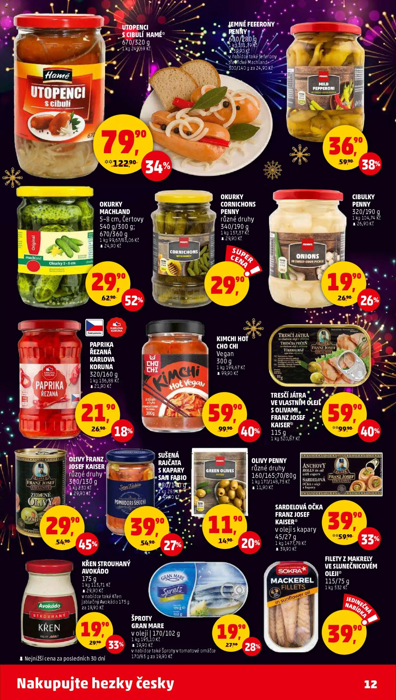 Penny Market leták - Čtvrtečník od 27.12.2025 | Strana: 12 | Produkty: Vegan, Rajčata, Kapary, Avokádo