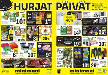Minimani-mainoslehti voimassa 11.02.2026 alkaen