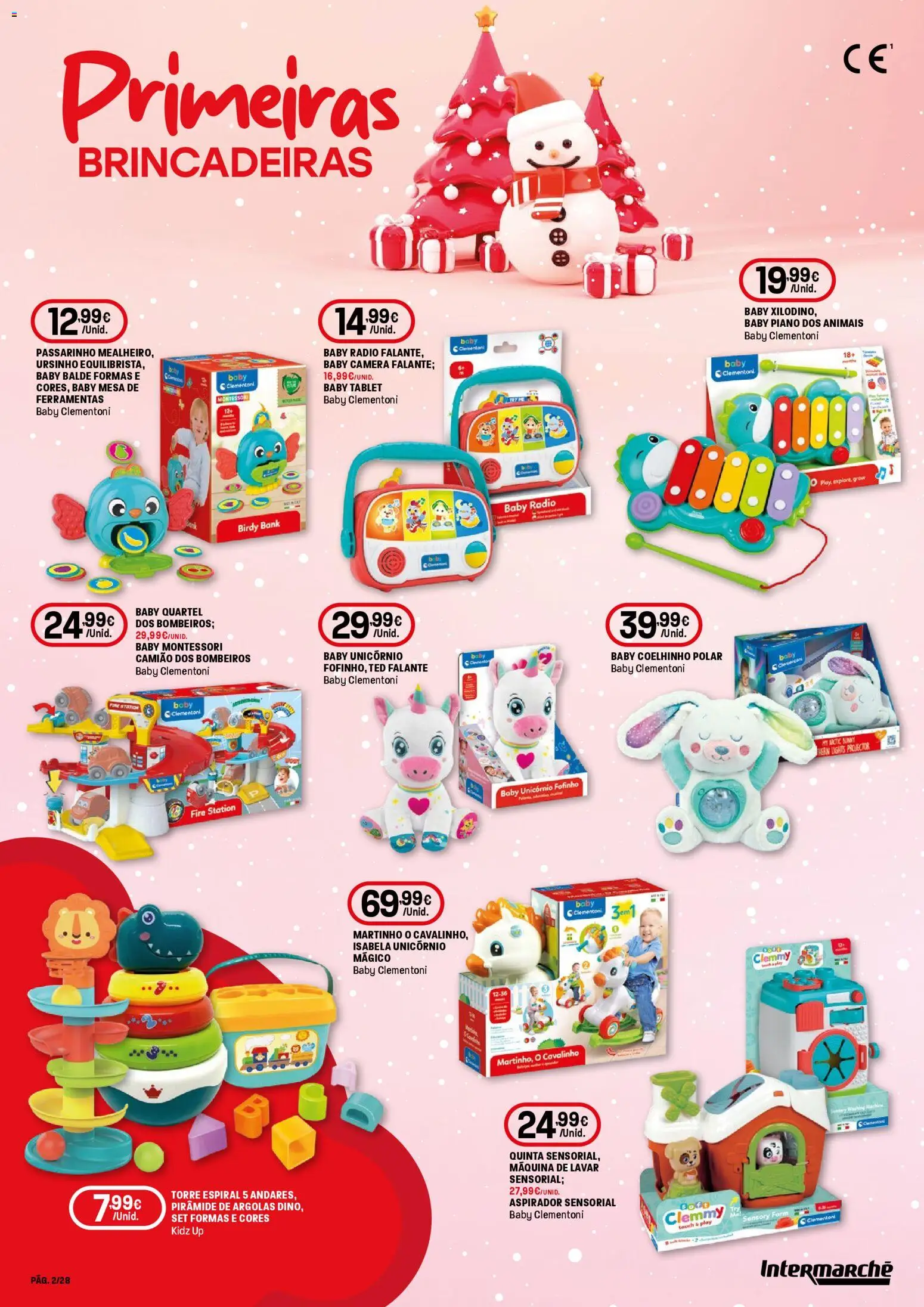 Intermarché - Brinquedos Super │ válido de 13.11.2025 | Página: 2 | Produtos: Rádio, Máquina de lavar, Ferramentas, Tablet