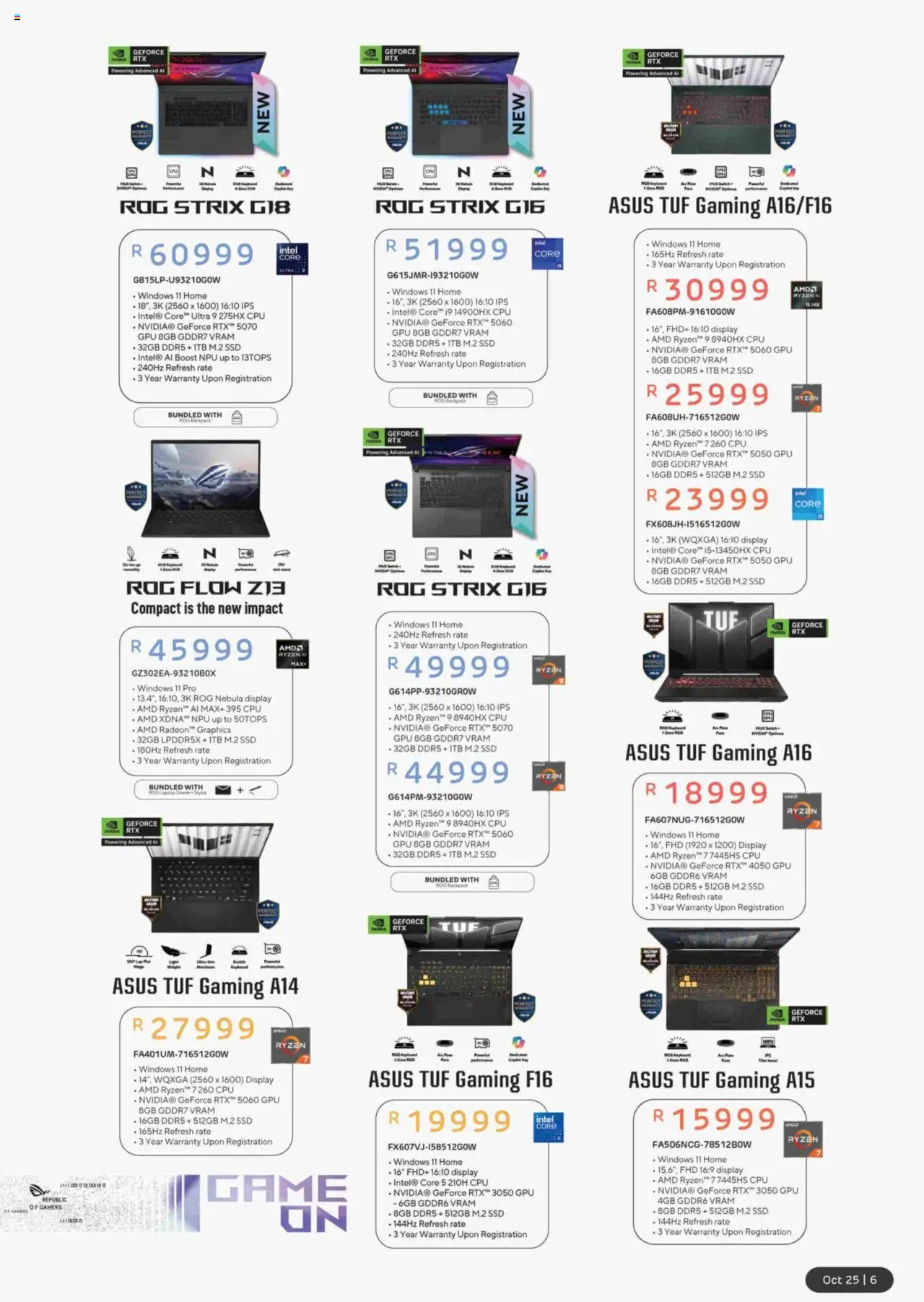 New Computer Mania catalogue – valid from 01.10.2025 | Page: 7 | Products: Backpack