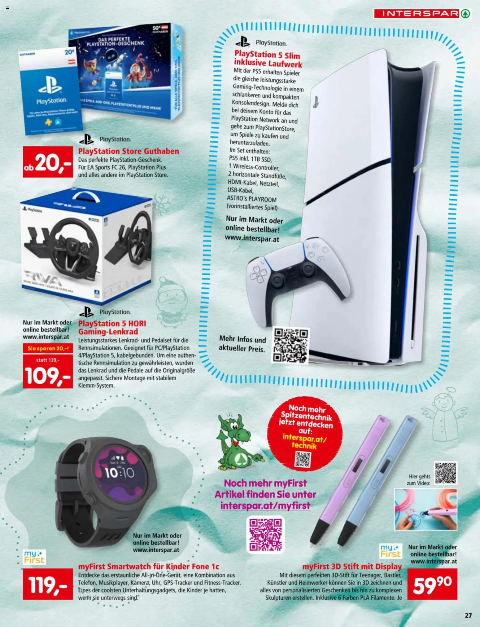 Interspar Spiele - Paradies gültig ab 30.10.2025 | Seite: 27 | Produkte: Video, Playstation, Spiel, Smartwatch