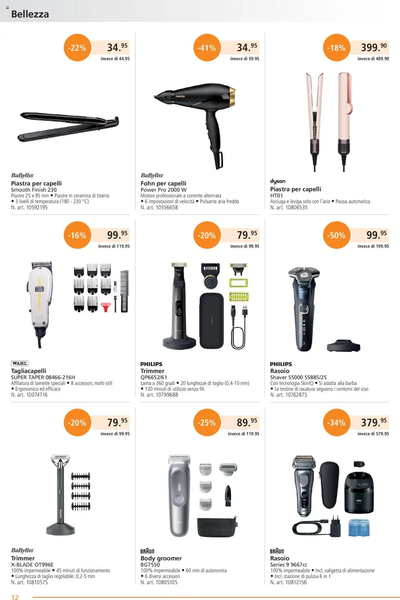 Fust Aktionen IT – gültig ab 20.10.2025 | Seite: 12 | Produkte: Föhn, Philips, Dyson