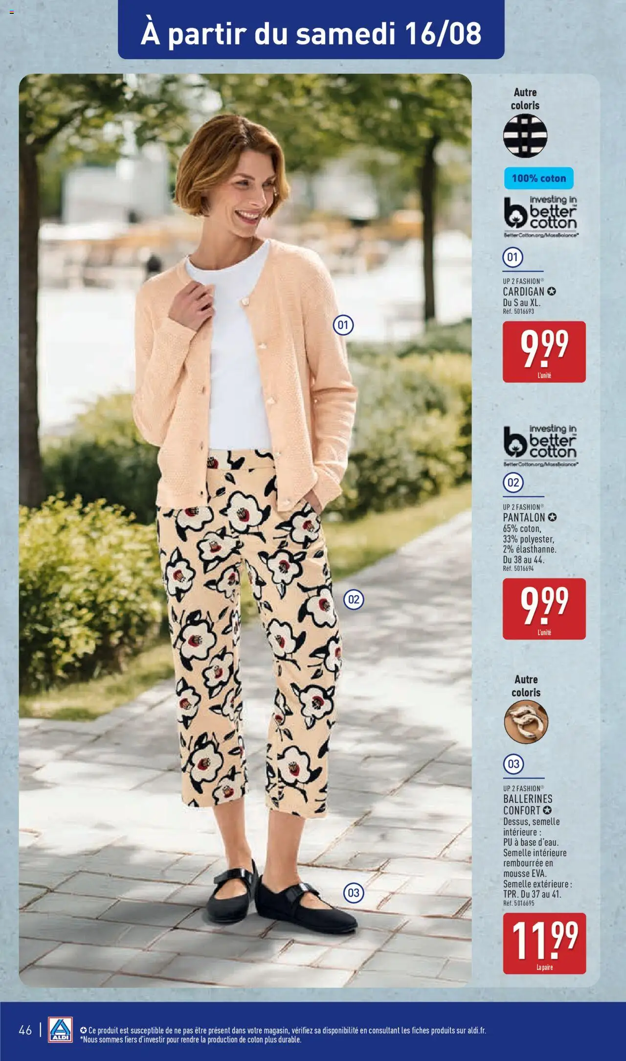 | Page: 48 | Produits: Base, Coton, Mousse, Ballerines