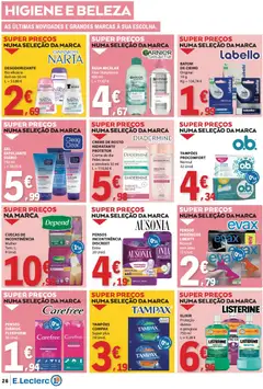 Pré-visualização E.Leclerc folheto válido de 16.04.2026 | Página: 26 | Produtos: Agua, Fragrância, Batom, Cuecas