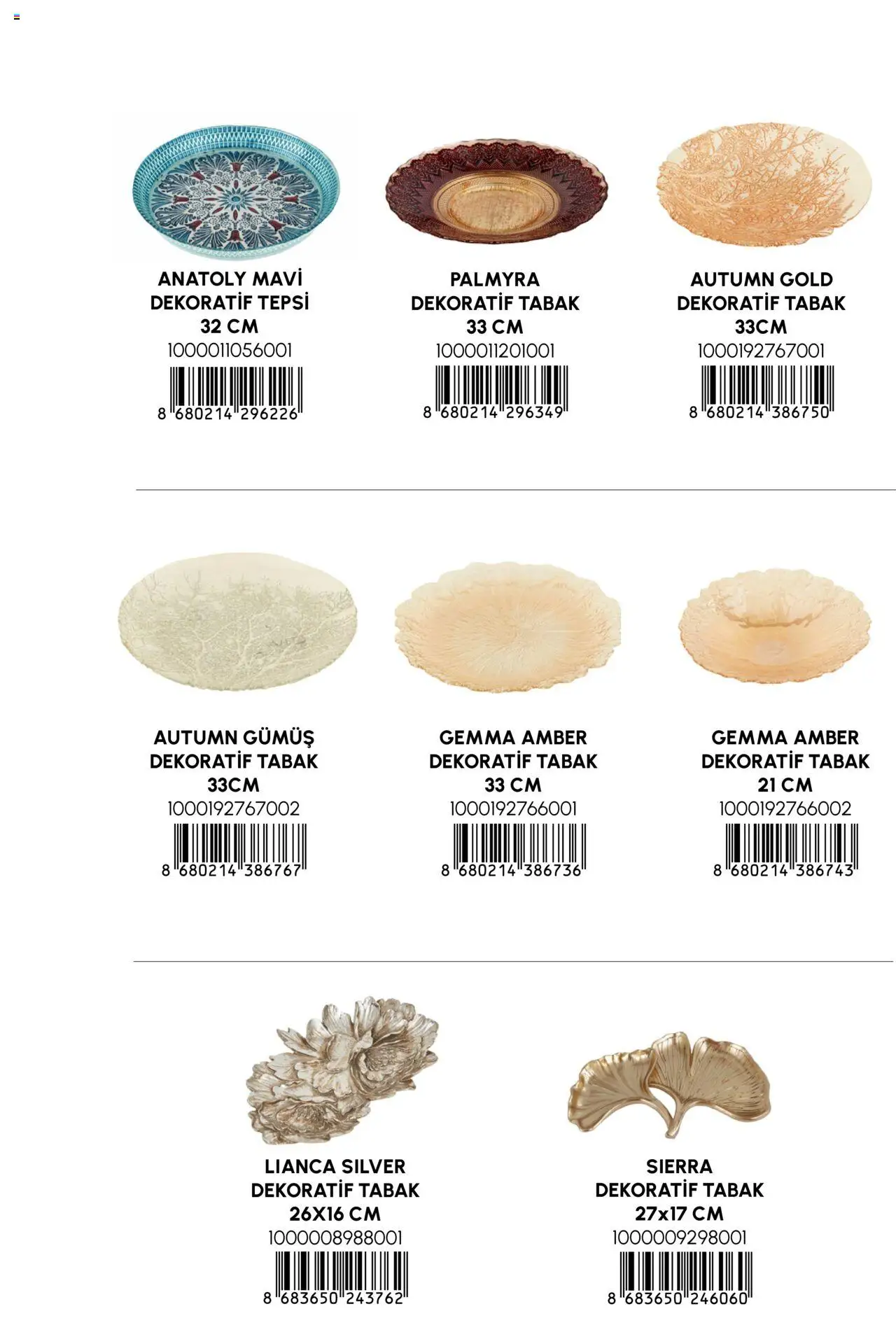 Karaca Home Katalog - 01.09.2025 tarihinden itibaren geçerlidir | Sayfa: 33 | Ürünler: Tepsi