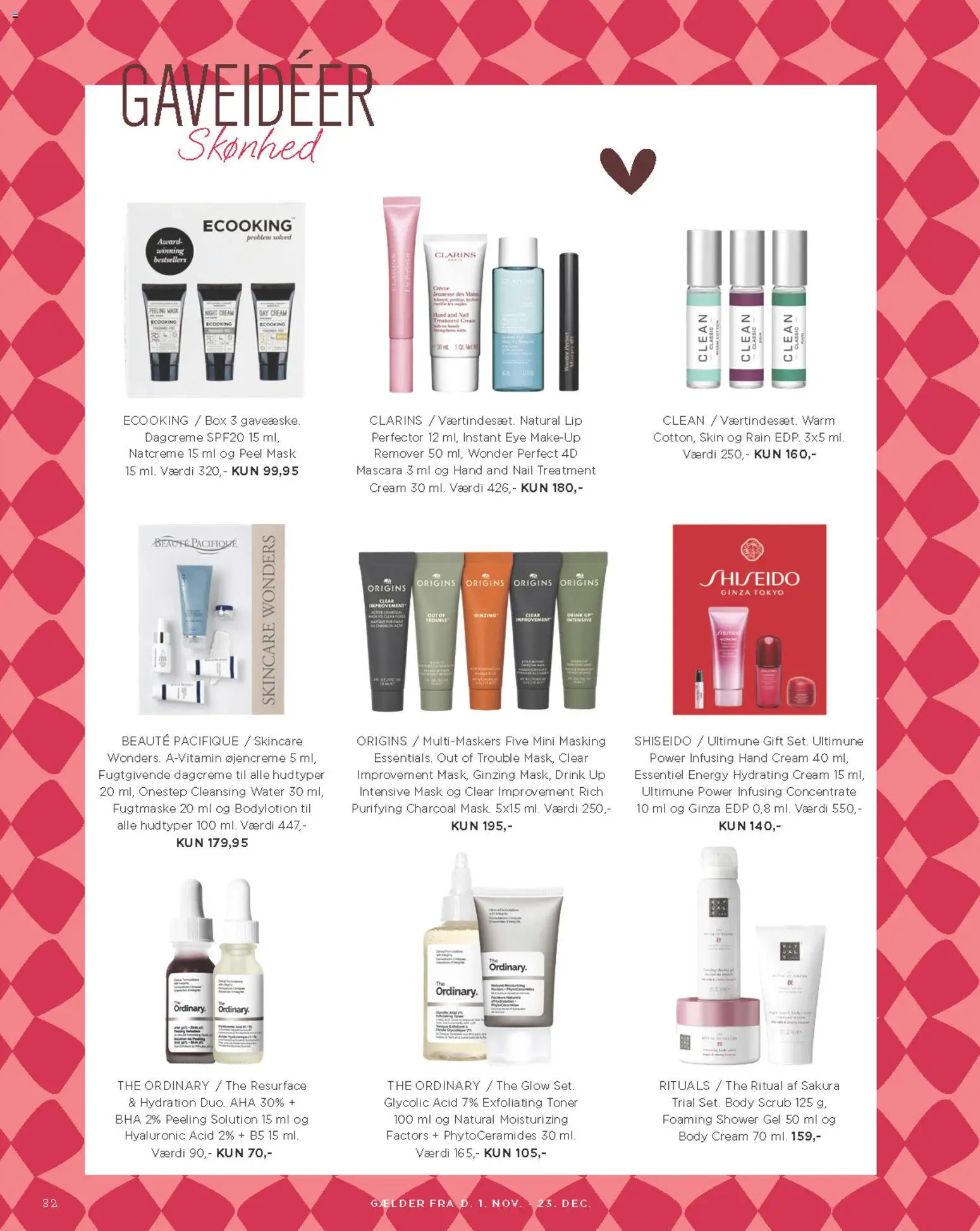 Salling tilbudsavis – gyldig fra 01.11.2025 | Side: 32 | Produkter: Makeup, Mascara, Creme