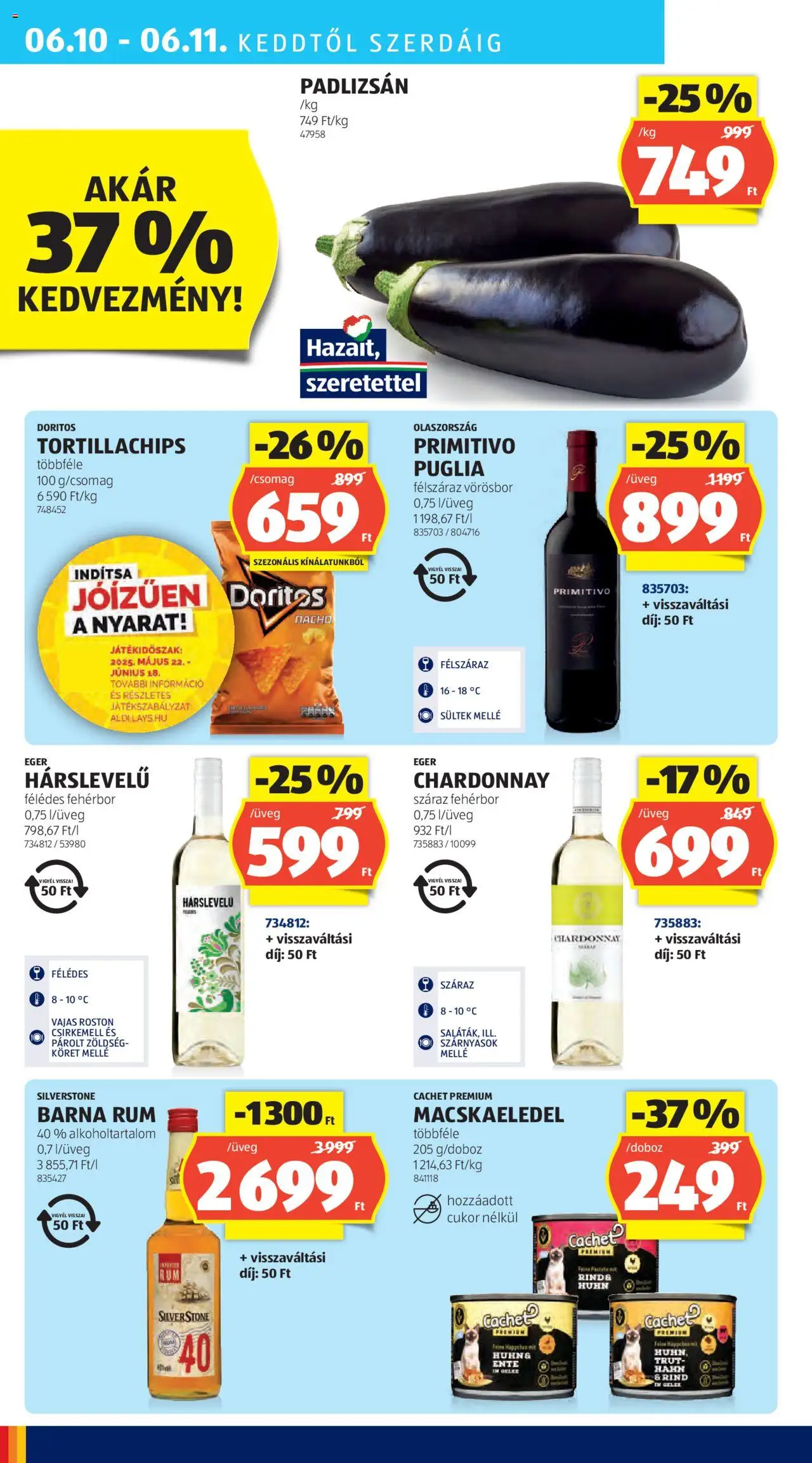 Aldi akciós ujság - amely érvényes a következő dátumtól: 05.06.2025 | Oldal: 32 | Termékek: Tortilla, Doboz, Zöldség, Fehérbor