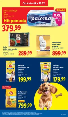 Pedigree suva hrana za pse Junior, 2 kg - pregled Lidl kataloga - važi od 18.12.2025 | Strana: 35 | Proizvode: Pedigree, Purina, Hrana za pse, Hrana za mačke